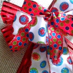 Bow Premade Wreath DIY BOW Package Bow Handcrafted FINAL SALE ITEM